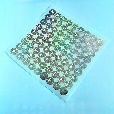 CMYK que imprime a garrafa de Vial Label For 10ml do holograma do ouro de Oilproof