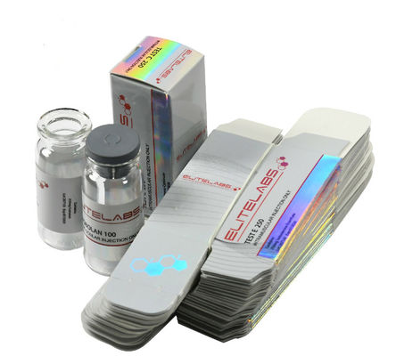 Caixas de empacotamento holográficas de Oilproof, 59mm Vial Box Packaging alto
