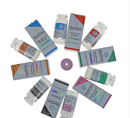 Caixas de empacotamento holográficas de Oilproof, 59mm Vial Box Packaging alto