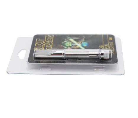 cartão de 200gsm Art Paper Silver Hologram Blister que empacota para Pen Cbd
