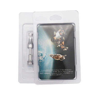 cartão de 200gsm Art Paper Silver Hologram Blister que empacota para Pen Cbd