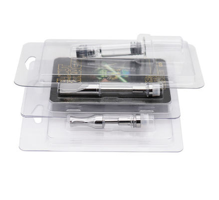 cartão de 200gsm Art Paper Silver Hologram Blister que empacota para Pen Cbd
