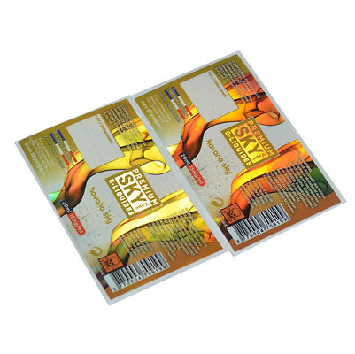 largura Vial Labels Fake Resistant esteroide farmacêutico de 70mm