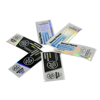 Holograma esparadrapo forte 10ml Vial Labels For Primobolan 100mg/Ml de 25x60mm