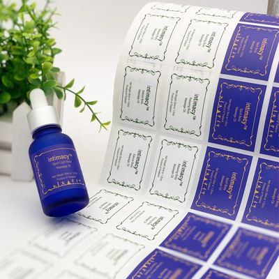 Certificação imprimindo UV da etiqueta ISO14001 da garrafa de comprimido da prescrição