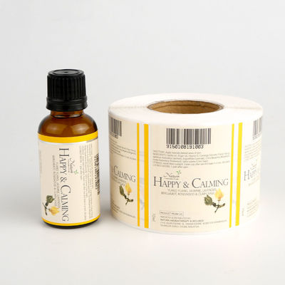 À prova de água esparadrapo forte das etiquetas da garrafa de óleo essencial da cor de CMYK