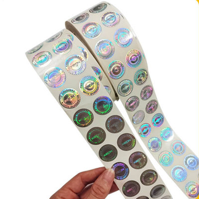 Anti holograma falso Vial Label Digital Printing Hologram Vial Label