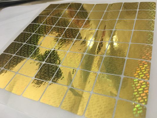 Anti holograma falso Vial Label Digital Printing Hologram Vial Label