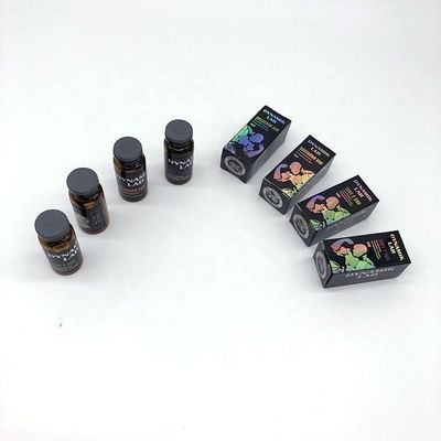 Etiquetas da garrafa de comprimido da cor de Pantone, anti água 10ml Vial Labels