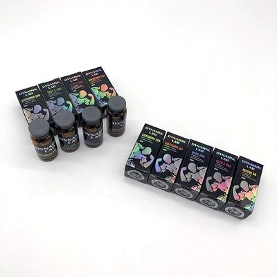 Etiquetas da garrafa de comprimido da cor de Pantone, anti água 10ml Vial Labels