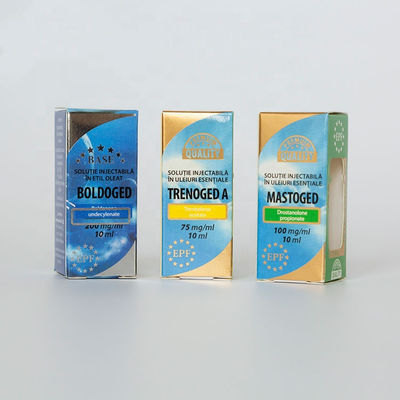 10ml de gravação Vial Boxes, caixa de empacotamento pequena do comprimento de 5mm