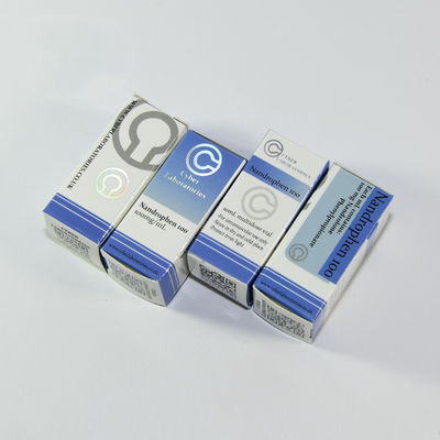 350g médico reciclou o cartão encaixota a certificação do ISO da largura de 25mm