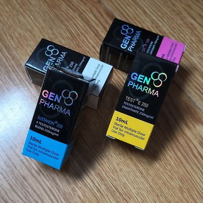 caixas 300g/M2 de empacotamento holográficas altas de 60mm para a garrafa 10ml