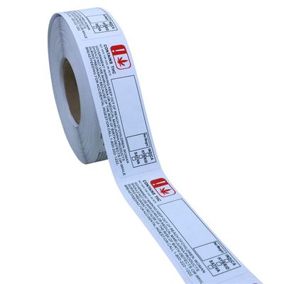 Etiquetas feitas sob encomenda da folha de ouro da largura de RoHS 70mm para a garrafa do conta-gotas 10ml