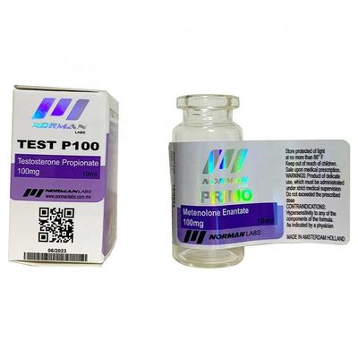 Anti cor holográfica falsificada do vinil 10ml Vial Labels CMYK para a medicamentação