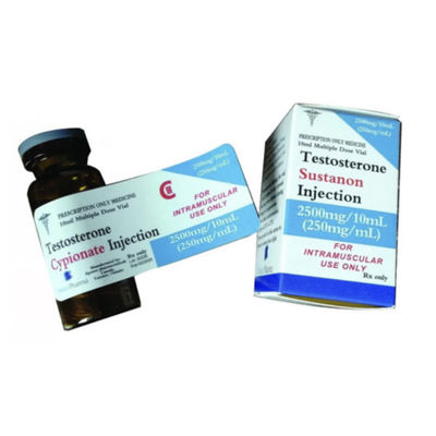 Revestimento UV de vidro de Vial Labels With Spot da farmácia descartável