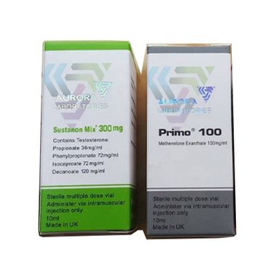 altura Vial Box Packaging de 6cm, caixas de empacotamento da garrafa dobrável