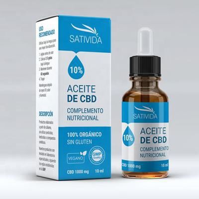 a caixa de empacotamento da garrafa de 250g 10ml, cor de CMYK imprimiu caixas rígidas