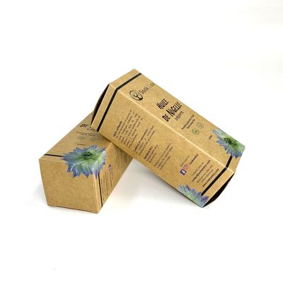 Caixas de empacotamento biodegradáveis do papel de embalagem do ISO 250gsm para a barra do sabão
