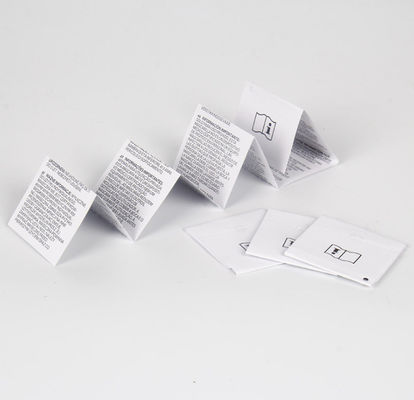 Folheto 160gsm feito sob encomenda reciclado branco que imprime Matt Lamination