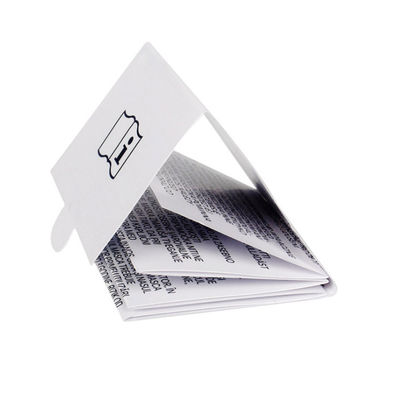Folheto 160gsm feito sob encomenda reciclado branco que imprime Matt Lamination