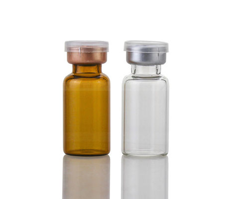 Tubos de ensaio de vidro imprimindo de seda descartáveis da medicina 3ml para o óleo essencial