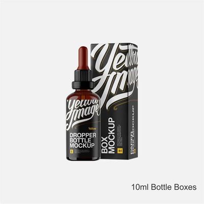 Carimbo quente 28mm largo impermeável de Vial Packaging Box With Silver