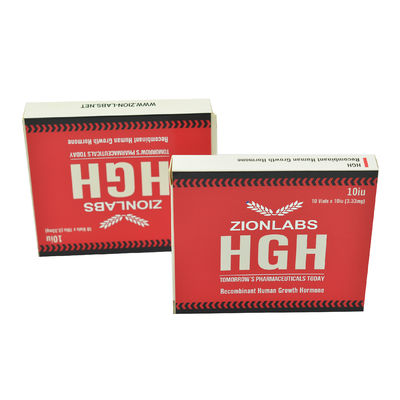 Hormona de crescimento humano 2 3 10ml Vial Boxes With Match Labels e bandeja plástica