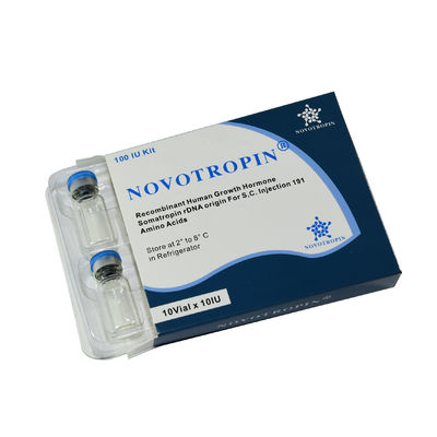 Hormona de crescimento humano 2 3 10ml Vial Boxes With Match Labels e bandeja plástica
