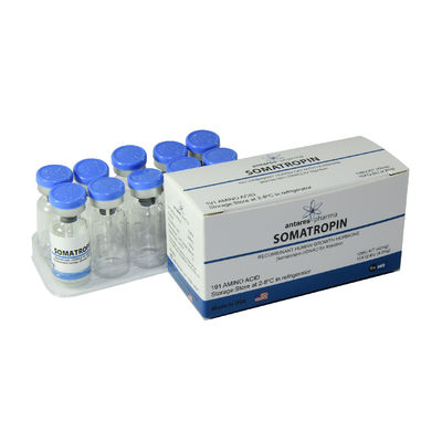 Hormona de crescimento humano 2 3 10ml Vial Boxes With Match Labels e bandeja plástica