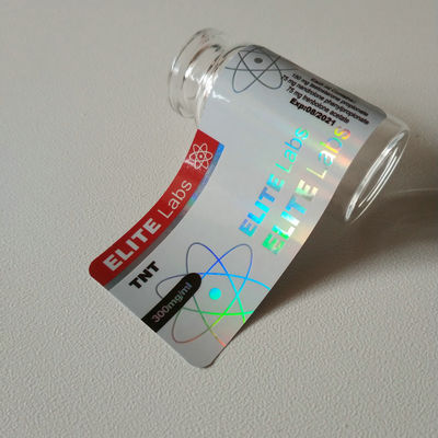 Categoria de prata Vial Labels esteroide de Pharma da folha de ouro