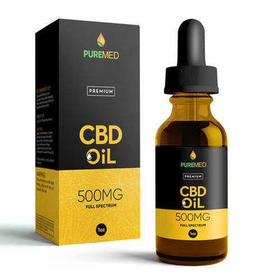 caixas gravadas feitas sob encomenda do pacote do óleo de cânhamo do cBD do cartão 300gsm com impressão colorida