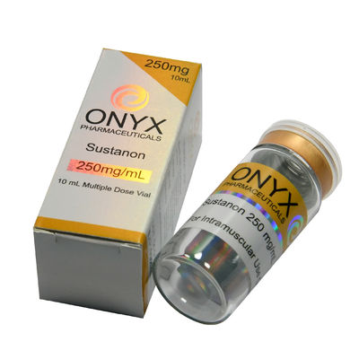 Caixas de empacotamento holográficas de Oilproof, 59mm Vial Box Packaging alto